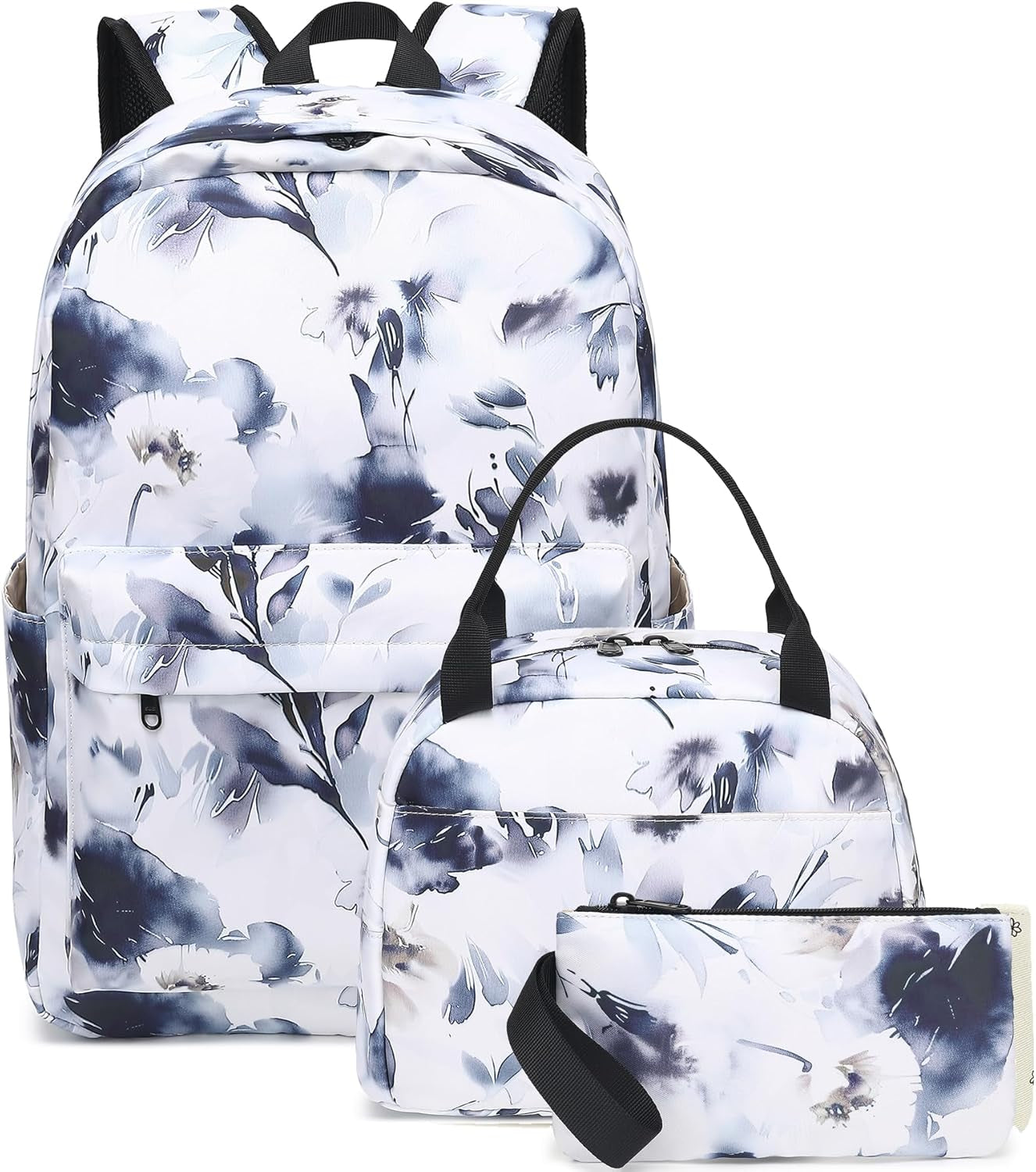 Girls School Backpack Galaxy Schoolbag Laptop Bookbag Insulated Lunch Tote Bag Purse Teens Boys Kids