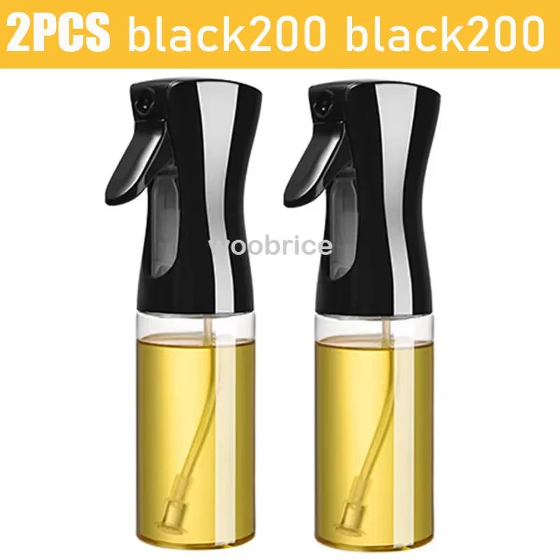 200/300/500Ml Oil Spray for Kitchen Oil Nebulizer Dispenser Spray Oil Sprayer Airfryer BBQ Camping Olive Oil Diffuser Brush
