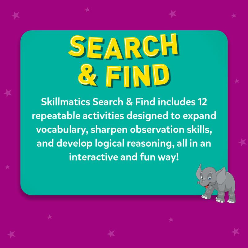 Skillmatics Write & Wipe Activity Mats – Reusable Educational Toys for Preschool & Kindergarten Kids Ages 3-6 | Includes Whiteboard Pens