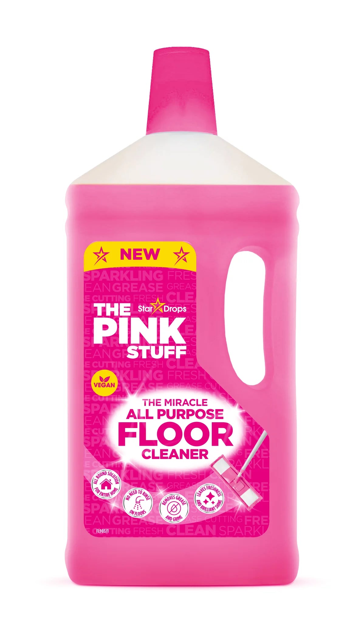 , Miracle All-Purpose Liquid Floor Cleaner, 33.8 Fl. Oz.