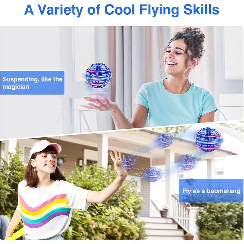 2025Cosmic Fly Ball Toy, Hand Controlled Boomerang Hover Ball, Cosmic Globe Flying Spinner with Endless Tricks, Cool Toys Gifts for 8 9 10 11 12+ Year Old Boys Girls Teens Outdoor Toys