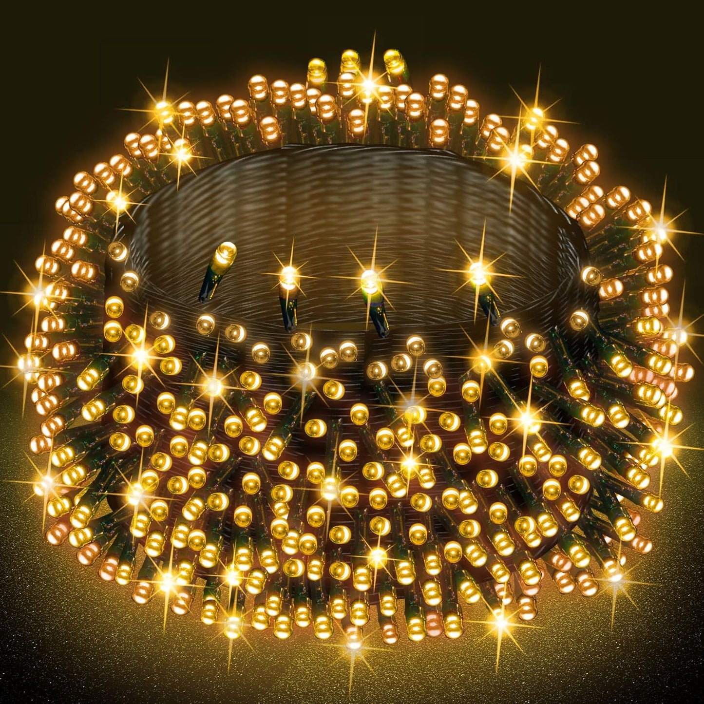 Halloween 300 LED String Lights, 100FT Connectable String Lights with 8 Lighting Modes, Halloween Decorations for Party Carnival Supplies, Indoor Outdoor Yard Garden Decor (Purple)