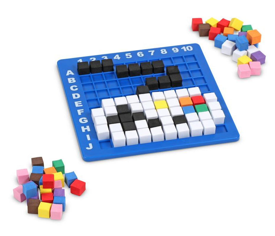 Learning Resources STEM Explorers Brainometry, Pixel Art Challenge, Ages 5+
