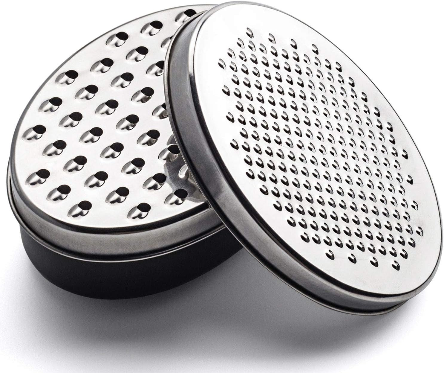 Professional Box Grater,Nonstick Coating Stainless Steel with 6 Sides - Vegetable Chopper, Kitchen Cutter, Shredder for Cheese & Vegetables (6-In-1)