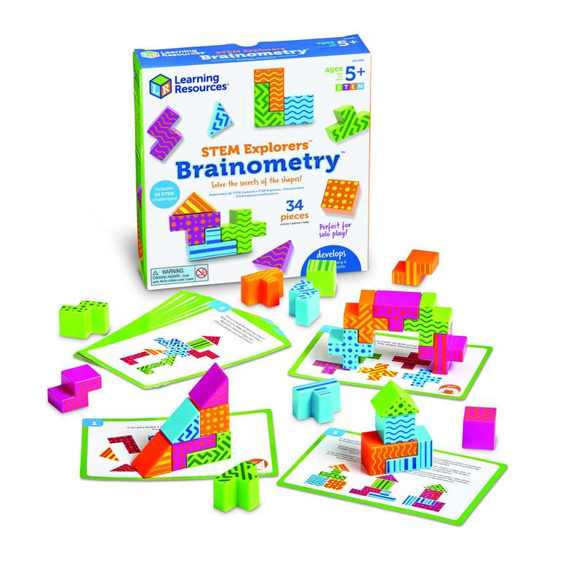 Learning Resources STEM Explorers Brainometry, Pixel Art Challenge, Ages 5+