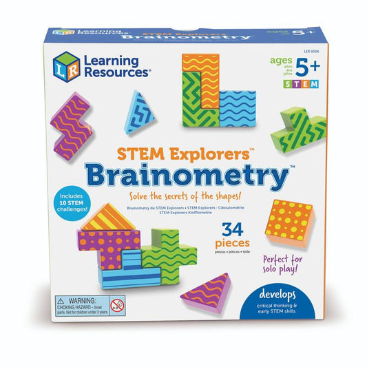 Learning Resources STEM Explorers Brainometry, Pixel Art Challenge, Ages 5+