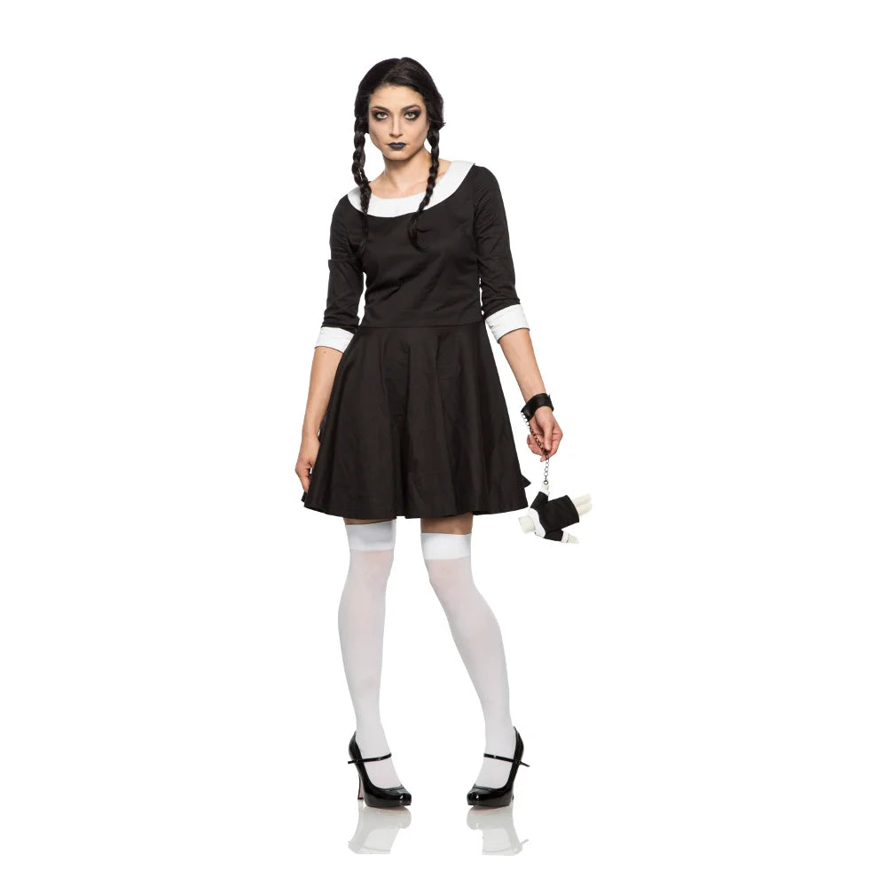 Women'S Gothic Wednesday Costume