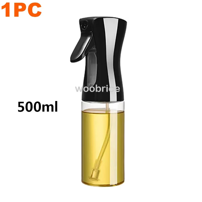 200/300/500Ml Oil Spray for Kitchen Oil Nebulizer Dispenser Spray Oil Sprayer Airfryer BBQ Camping Olive Oil Diffuser Brush
