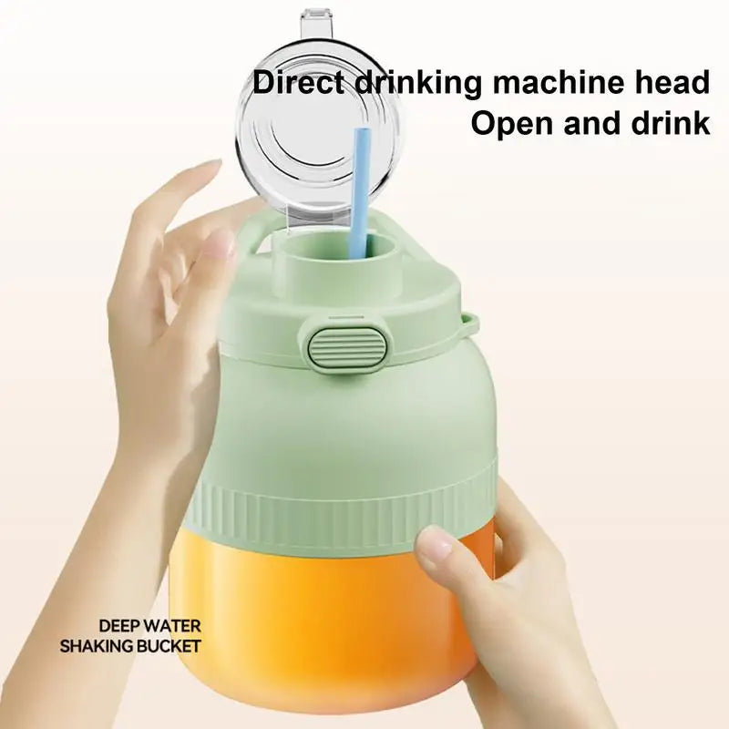 Portable Juicer Cup Portable Juicer for Shakes Portable Blender for Shakes and Smoothies Electric Juicer for Gym Outdoor