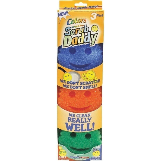 Scrub Daddy Scrubdaddy 3Pk Scrubber