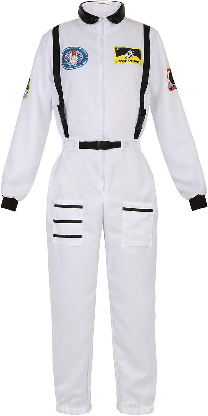 Women Astronaut Costume Adult Hallloween Cosplay Costumes Flight Jumpsuit Space Suit for Women